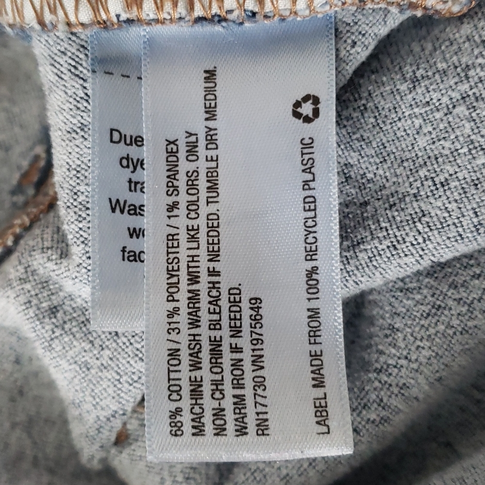 Universal Thread high rise skinny dark wash denim blue jeans Size 6/28R - Picture 9 of 9